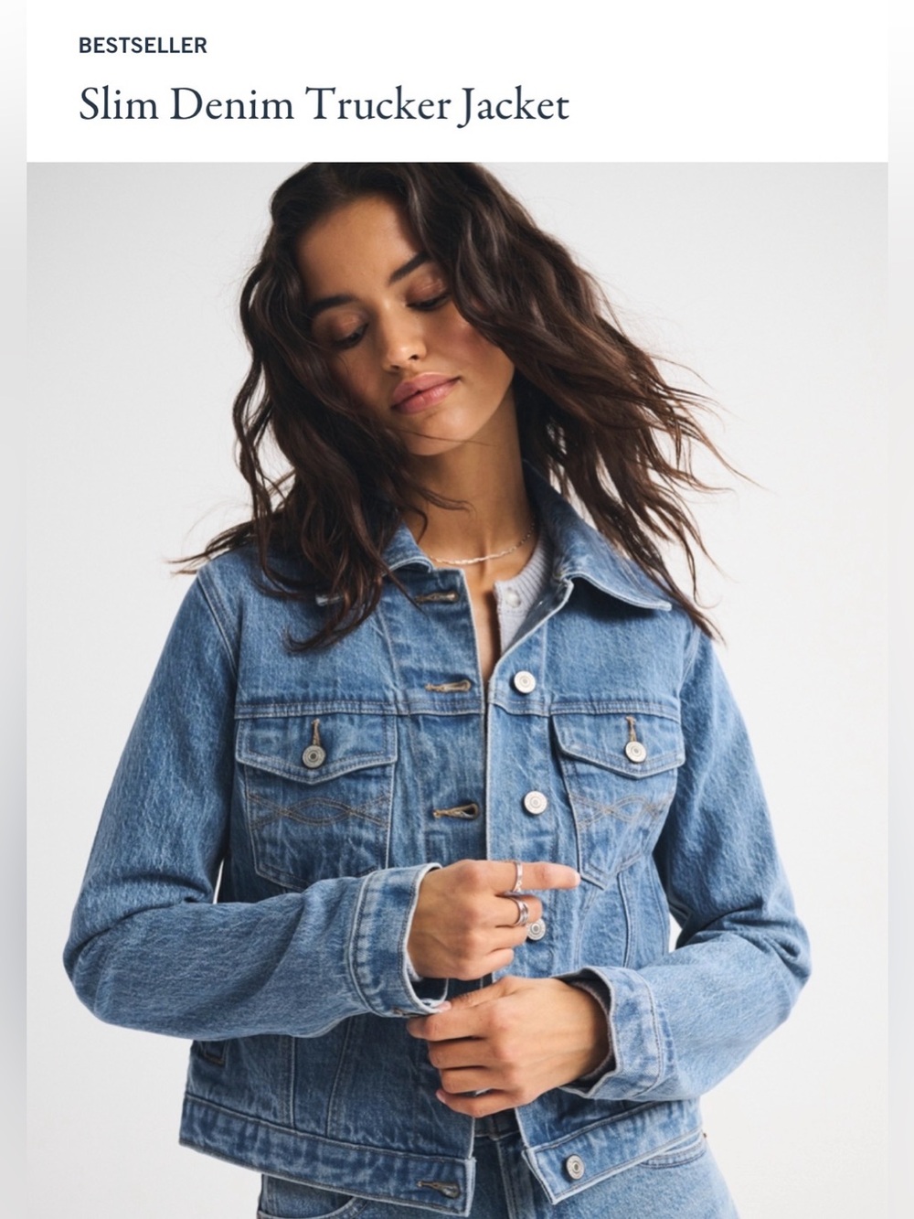 Abercrombie XS Denim Jacket
